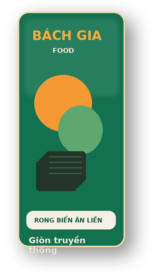 Rong biển ăn liền truyền thống